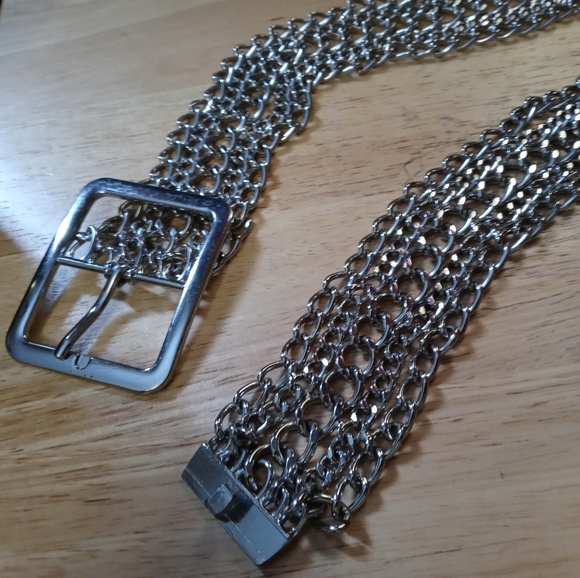 🏩 5 STRAND FASHION METAL BELT 🚣⛵ - Picture 4 of 16